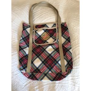 Ralph Lauren Plaid Tote